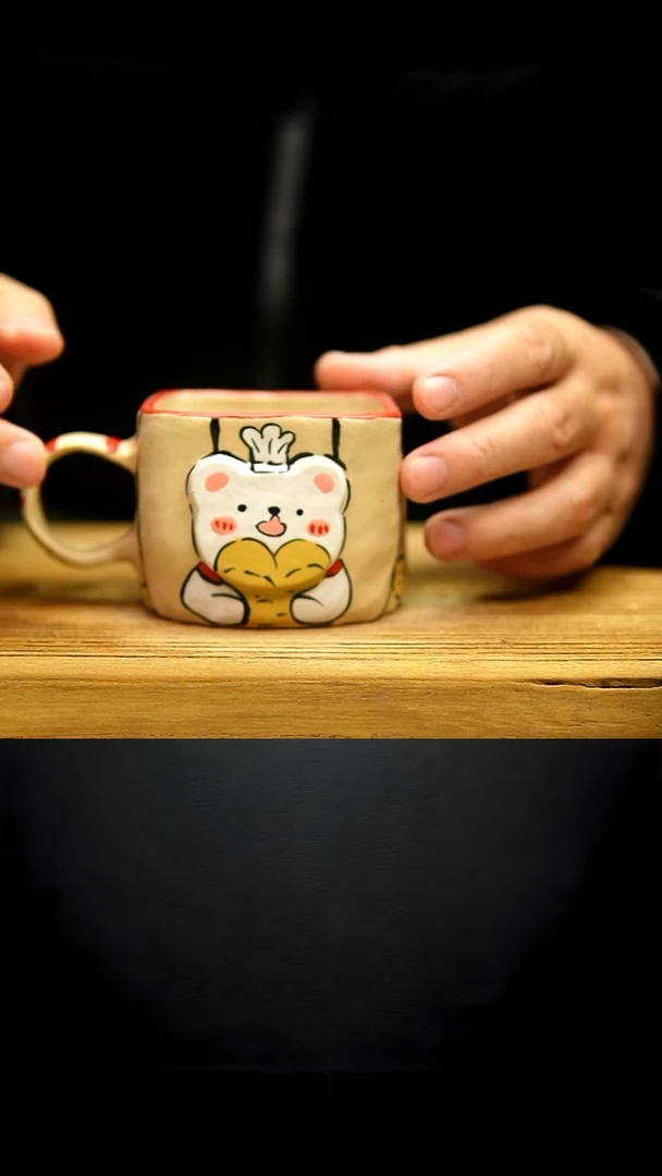 @@陶园瓷舍@@纯手工手绘@高温釉下彩