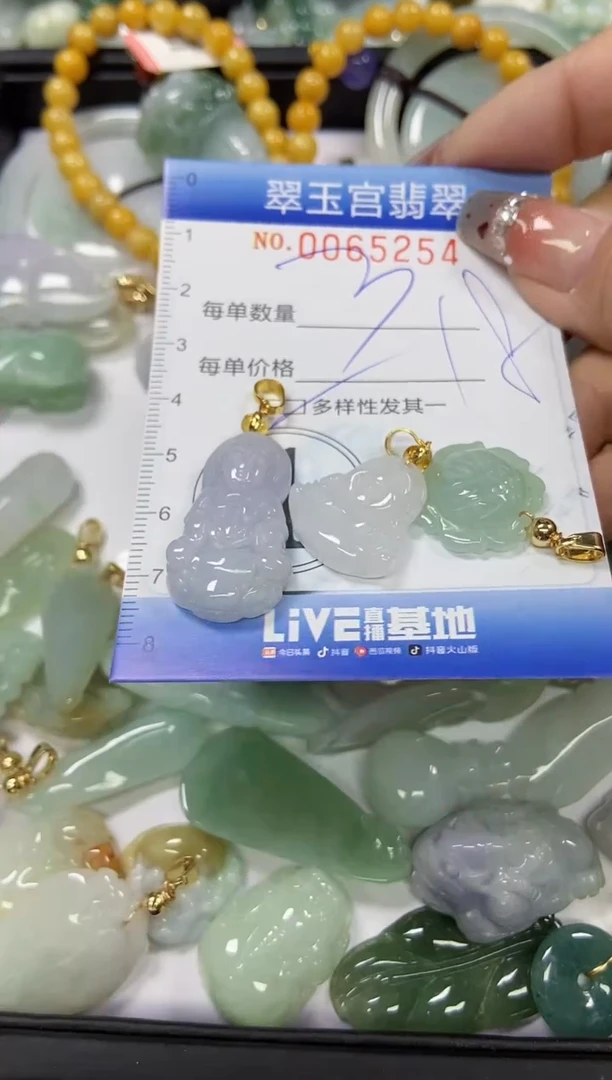 【闪购商品】翡翠颈饰未镶嵌闪购0065254多样性发其一