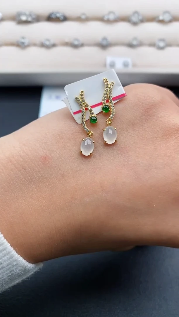 银S925镶嵌戒指翡翠111111111+8