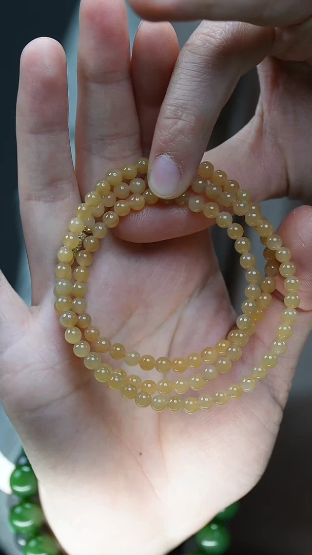 项链未镶嵌和田玉（糖玉）31