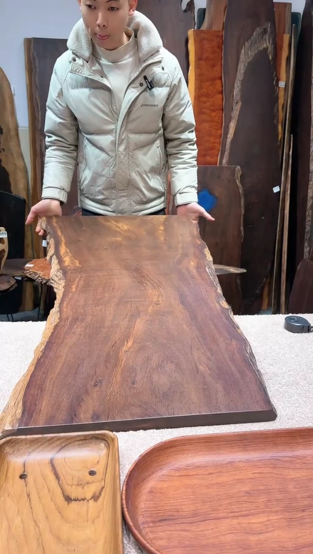 【闪购商品】风车木（黑檀木）尺寸109*53*2.5编号248