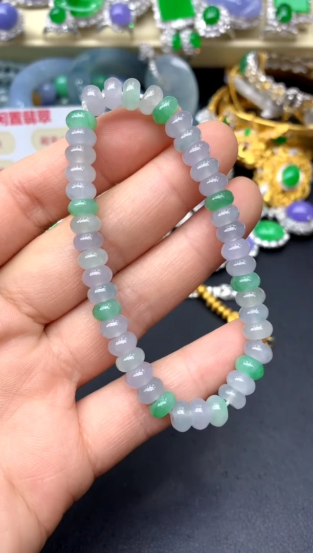 未镶嵌手串翡翠279-中国好珍宝