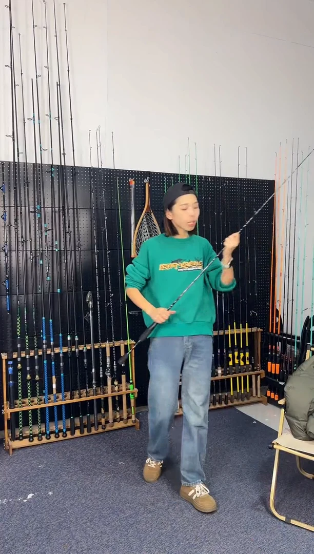 1.8m以下碳素PBL502直柄1.5米（瑕疵尾货竿，没有售后，介意勿拍）