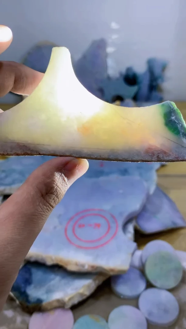 翡翠未镶嵌颈饰0蒙0翡翠珠宝762