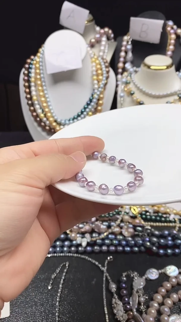 【闪购商品】淡水珍珠手串未镶嵌多人