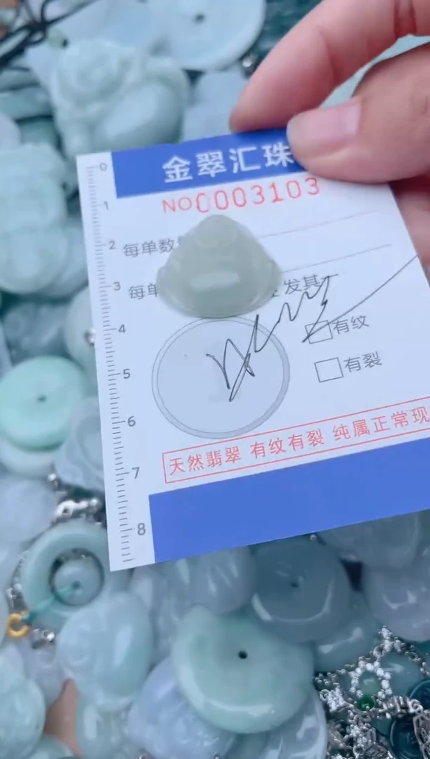 颈饰未镶嵌翡翠3103