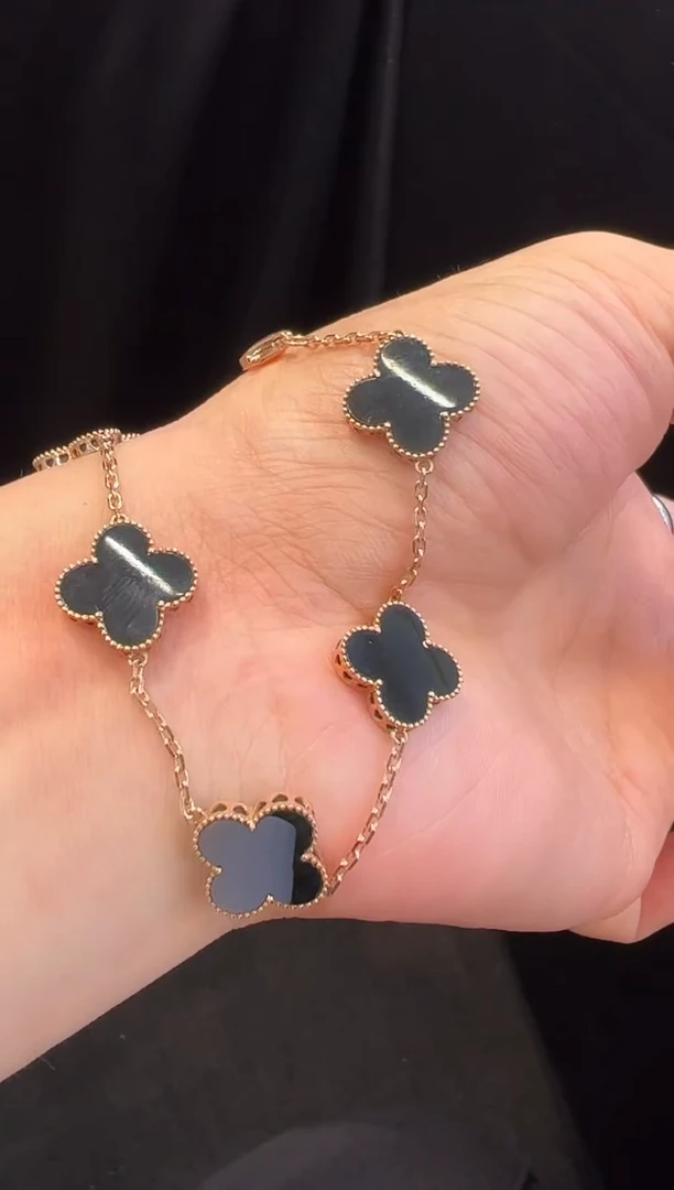 18K金镶嵌手链翡翠手链