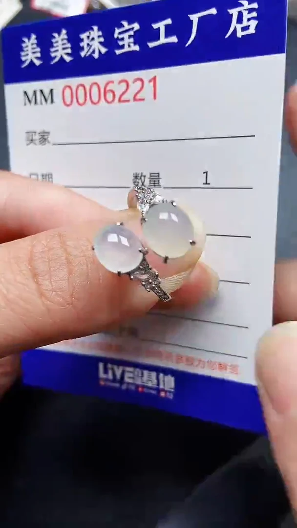 颈饰银S925镶嵌翡翠6221