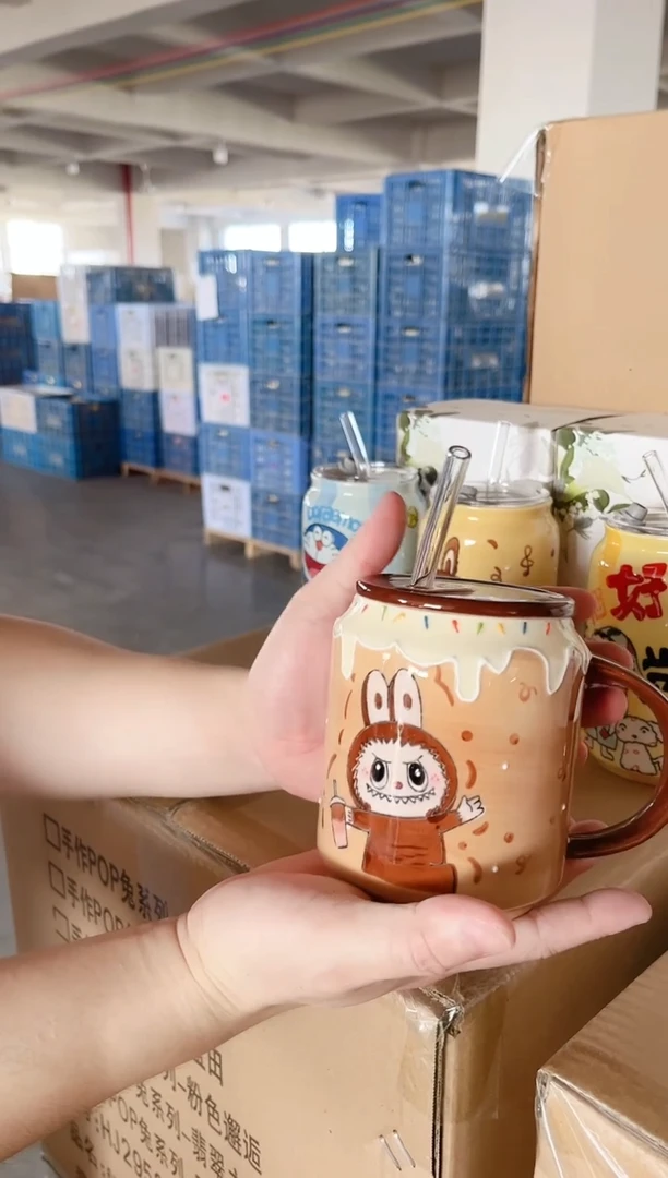 陶瓷手工手绘陶瓷直播间
