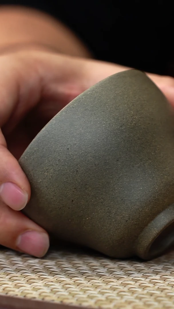 茶壶紫砂青段 葫芦杯