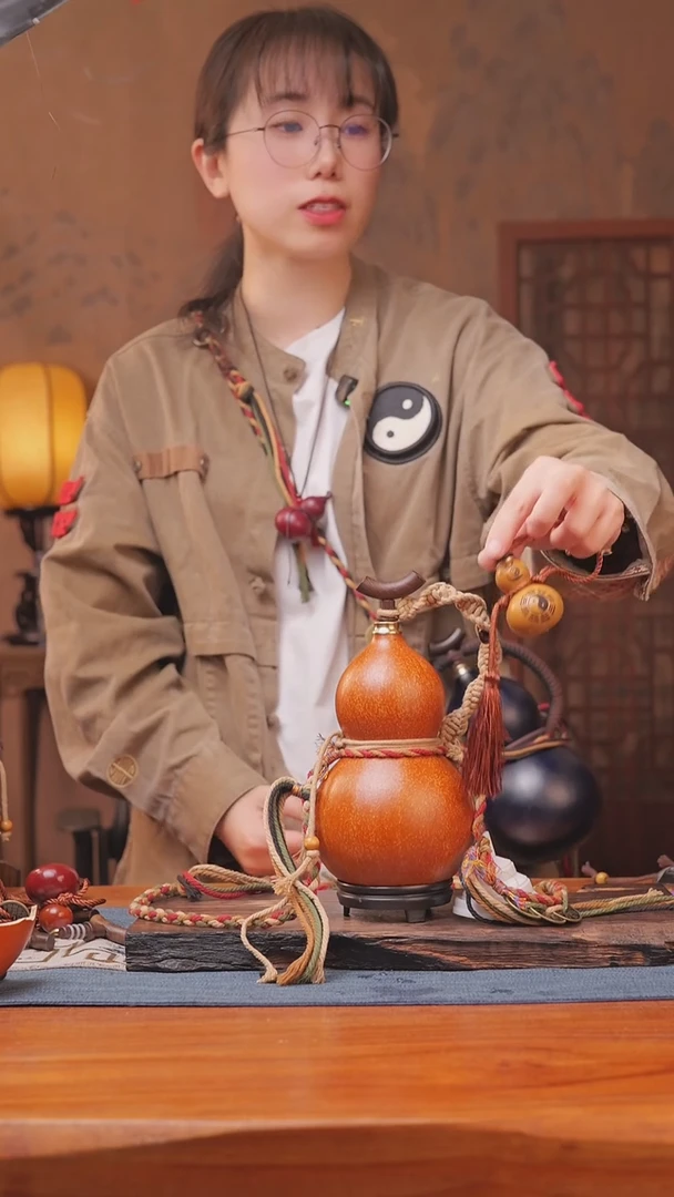 1614号链接精品大漆葫芦现货现发[一物一拍]