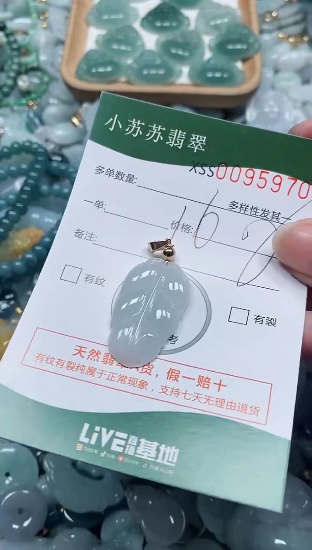 【闪购商品】翡翠颈饰未镶嵌闪购商品0095970