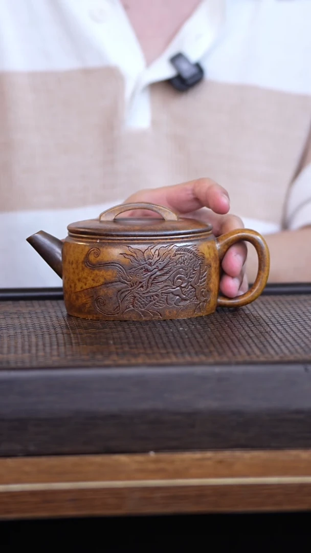 茶壶紫砂宜兴手工原矿紫砂壶001