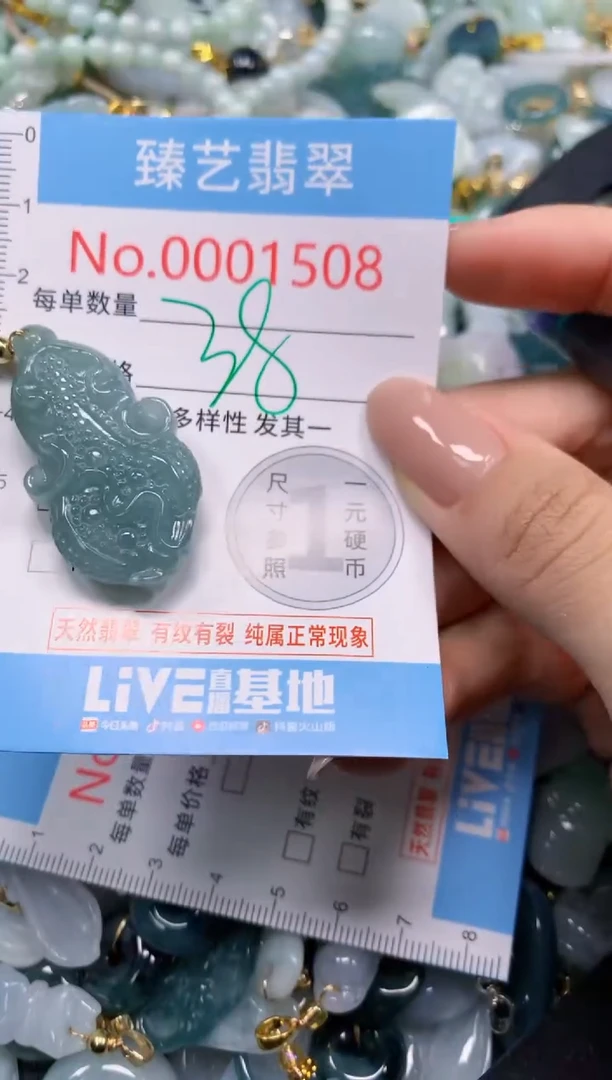 颈饰未镶嵌翡翠1508