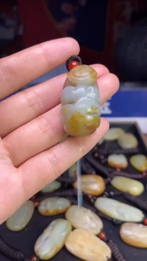 颈饰未镶嵌和田玉123