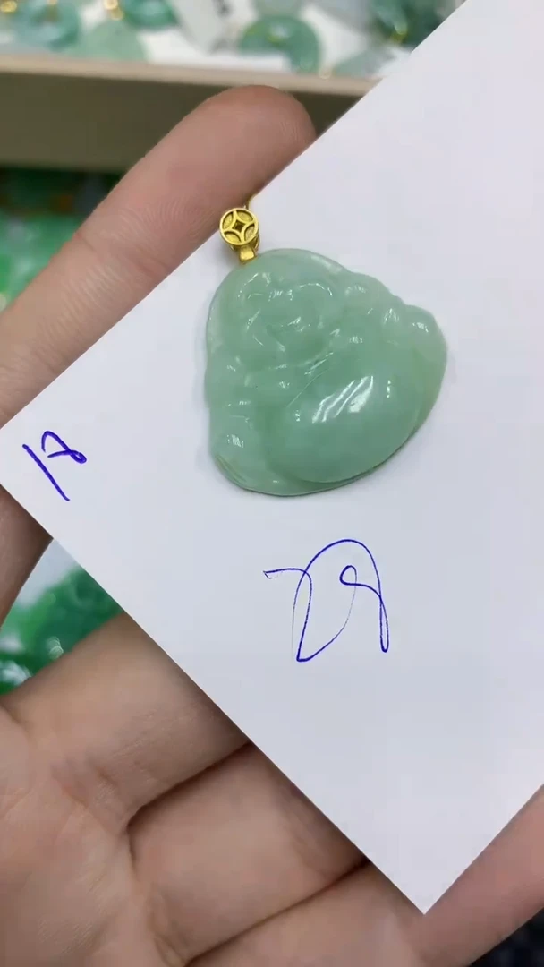 颈饰未镶嵌翡翠缅甸A货翡翠