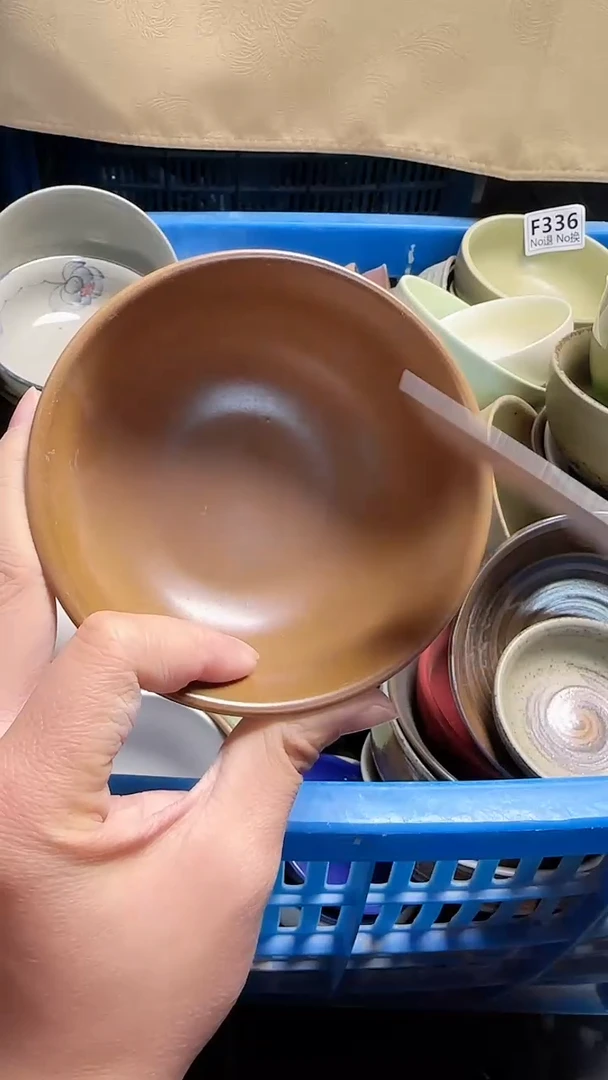 【闪购商品】碗A364 棕色米饭碗