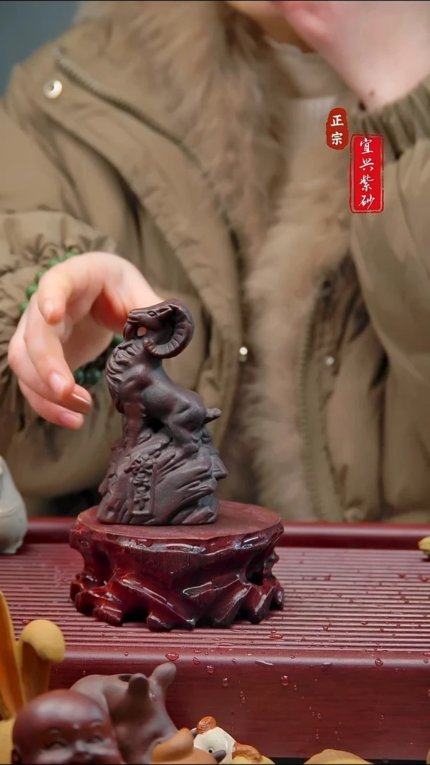 紫砂茶宠宜兴紫砂茶宠摆件