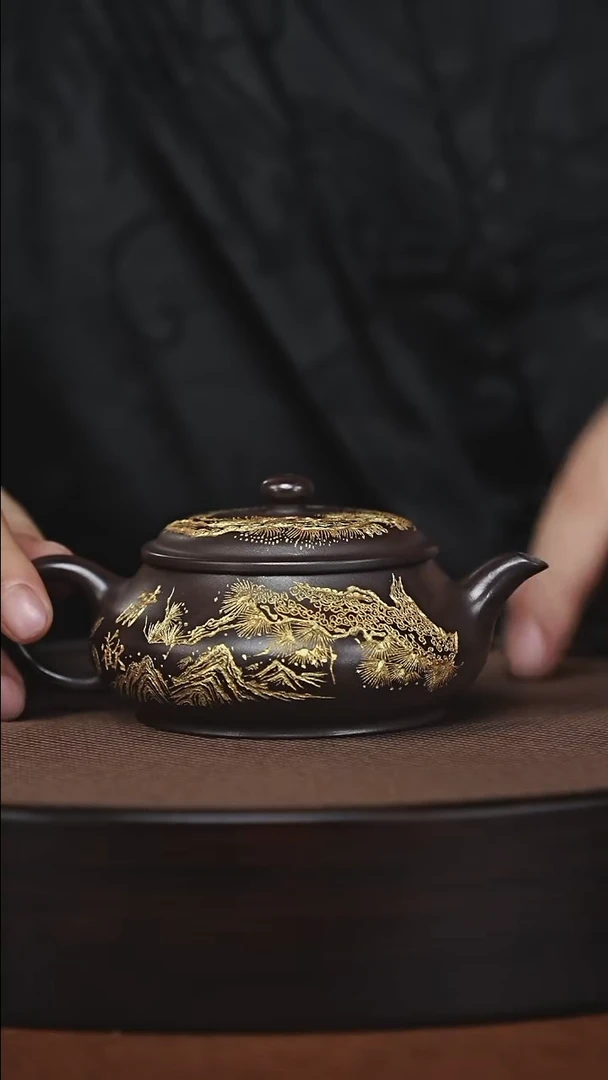茶壶紫砂原矿紫砂壶