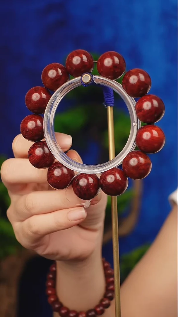 木本降真香红降花梨公1.8手串52g