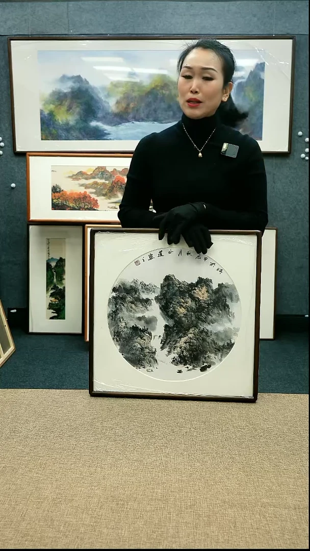 【闪购商品】国画放漏/徐正道50*50带框