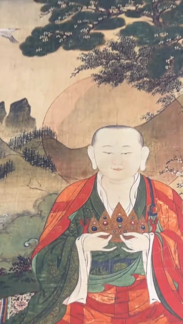 卷轴画东东唐卡tk16