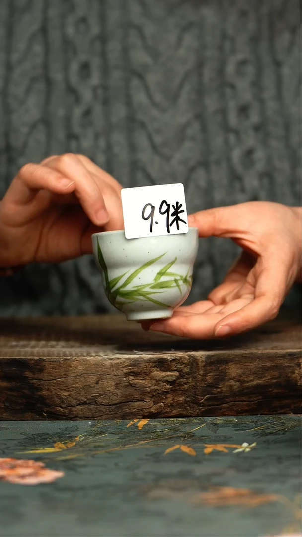 【闪购商品】杯 釉下彩手工手绘同款陶器