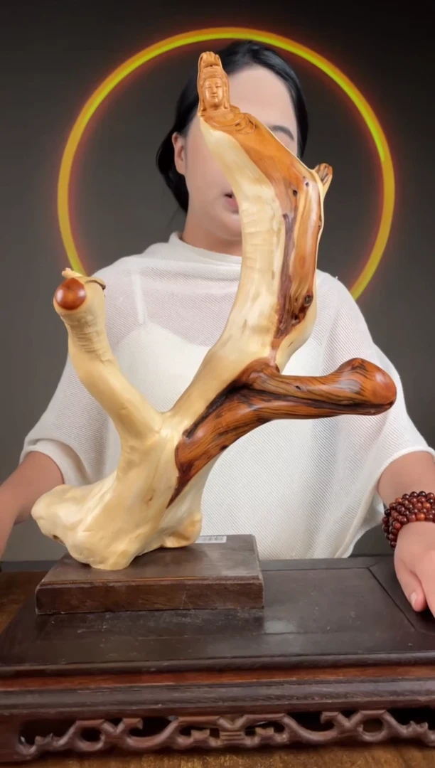 柏木（崖柏）手工摆件,先抢先得! 编号:295