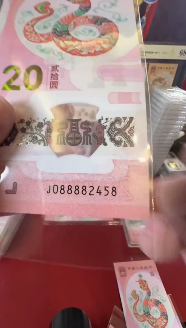 【闪购商品】塑料25蛇钞088882458单张裸