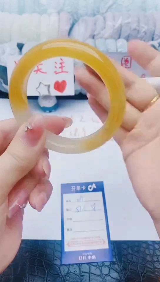 未镶嵌手镯石英质玉w91+57-58