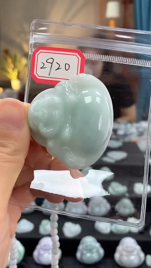 颈饰未镶嵌翡翠佛公2920