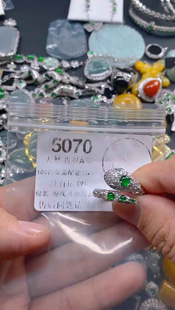 翡翠未镶嵌吊坠(不含链)5070