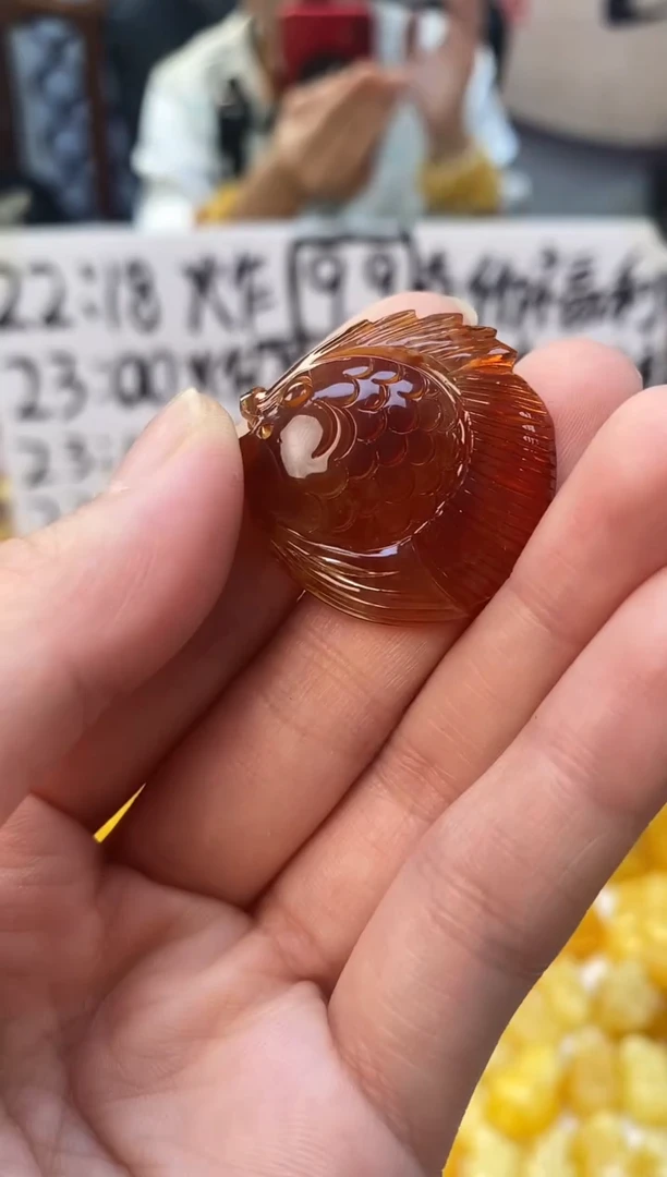 裸石琥珀未镶嵌天然琥珀蜜蜡