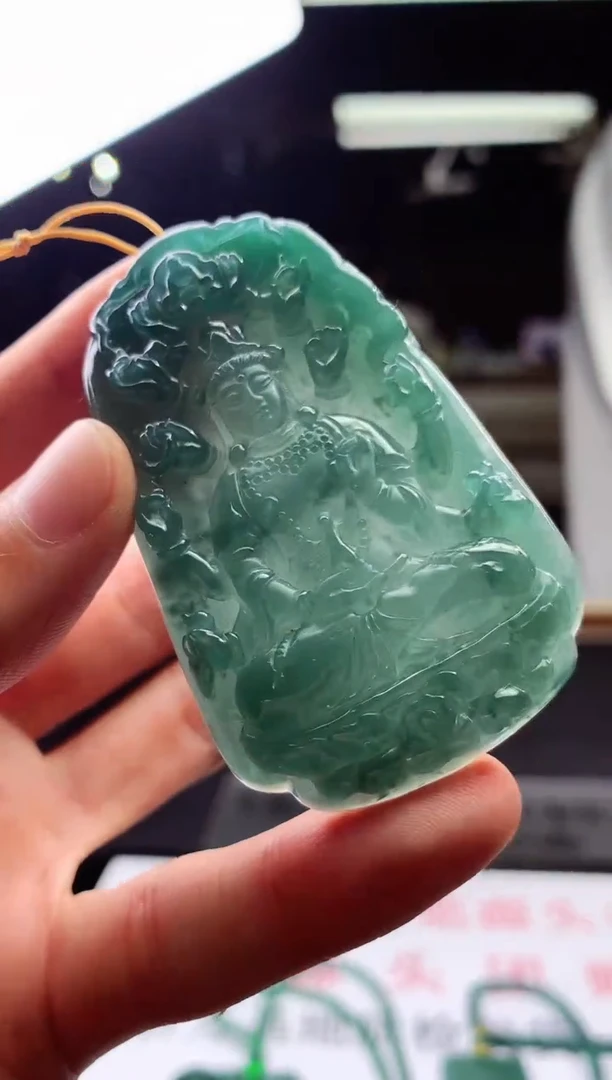 未镶嵌定制翡翠天然A货翡翠拍一发一