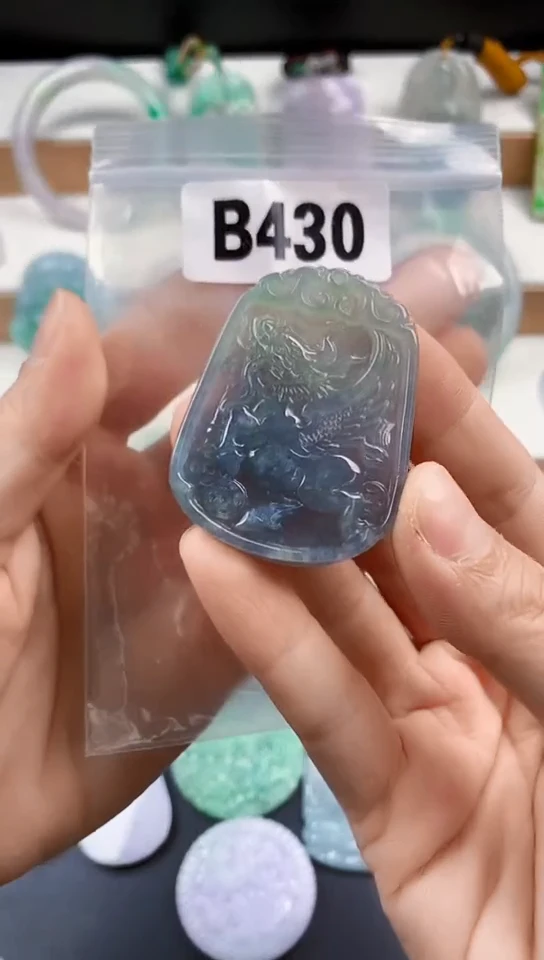 颈饰未镶嵌翡翠熾天然翡翠吊坠挂件