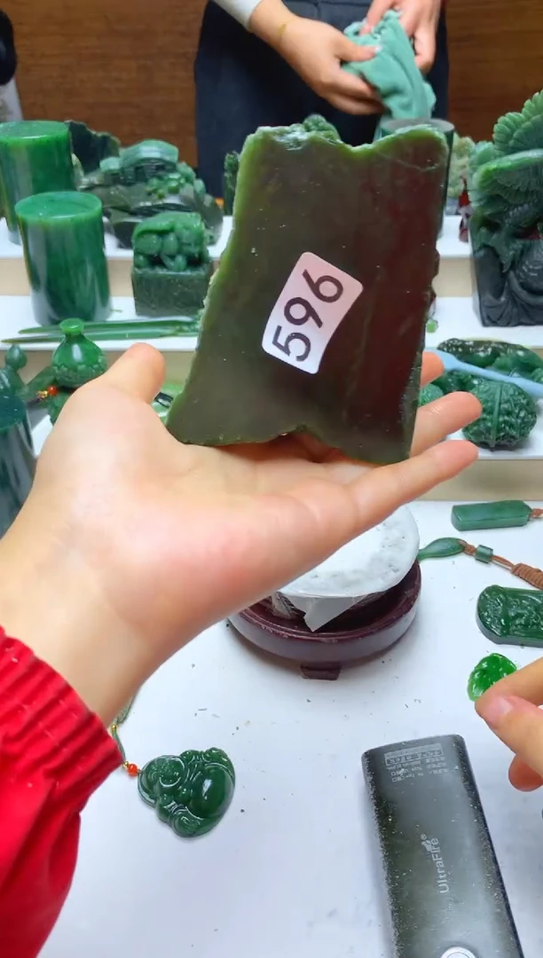 未镶嵌和田玉摆件劳*1