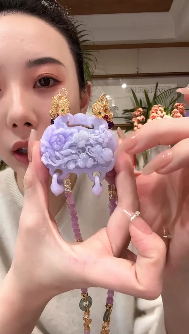 【闪购商品】翡翠颈饰未镶嵌国风