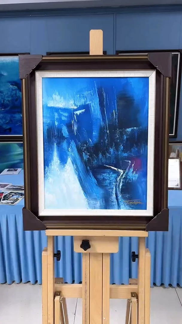 油画陶宗健-40*50-油画作品-抽象