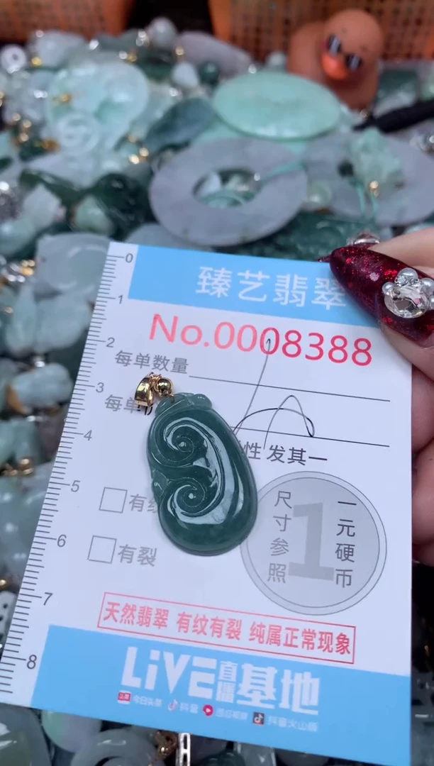颈饰未镶嵌翡翠838