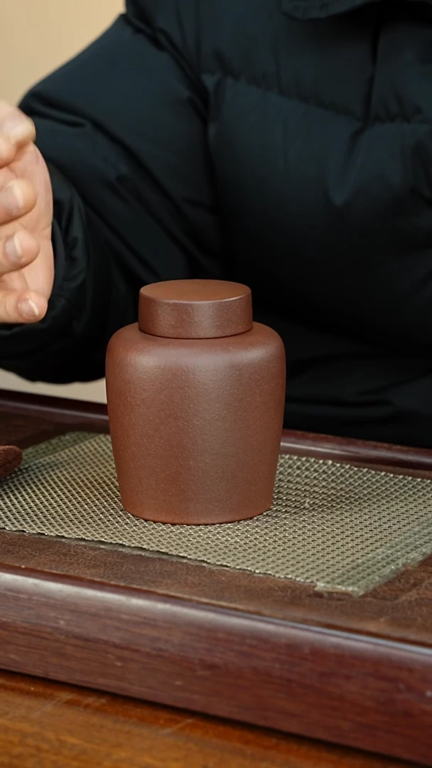 宜兴原矿紫砂茶叶罐