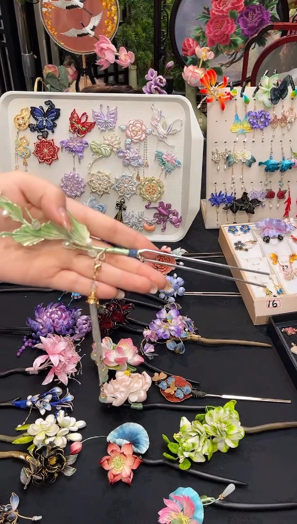 织绣景*一非遗手工苏绣饰品