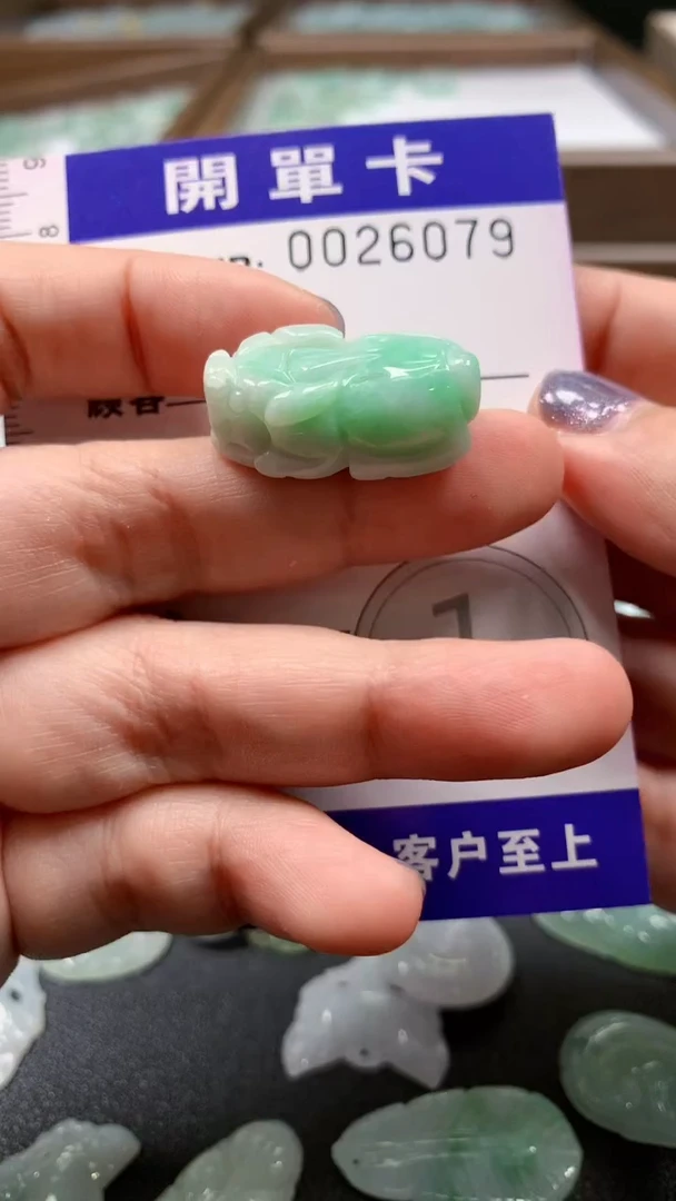 翡翠未镶嵌颈饰翡翠A货 多样性发其一（不含链）