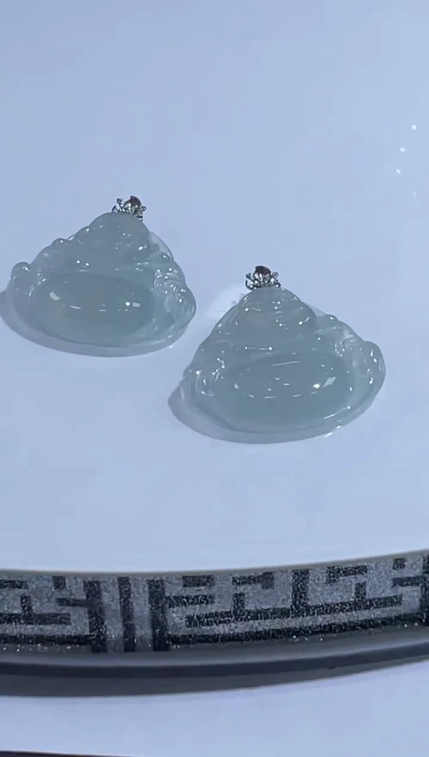 18K金镶嵌挂件翡翠FL82417/多样性发一件