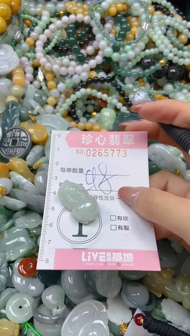 翡翠未镶嵌颈饰闪购0265773多样性发其一