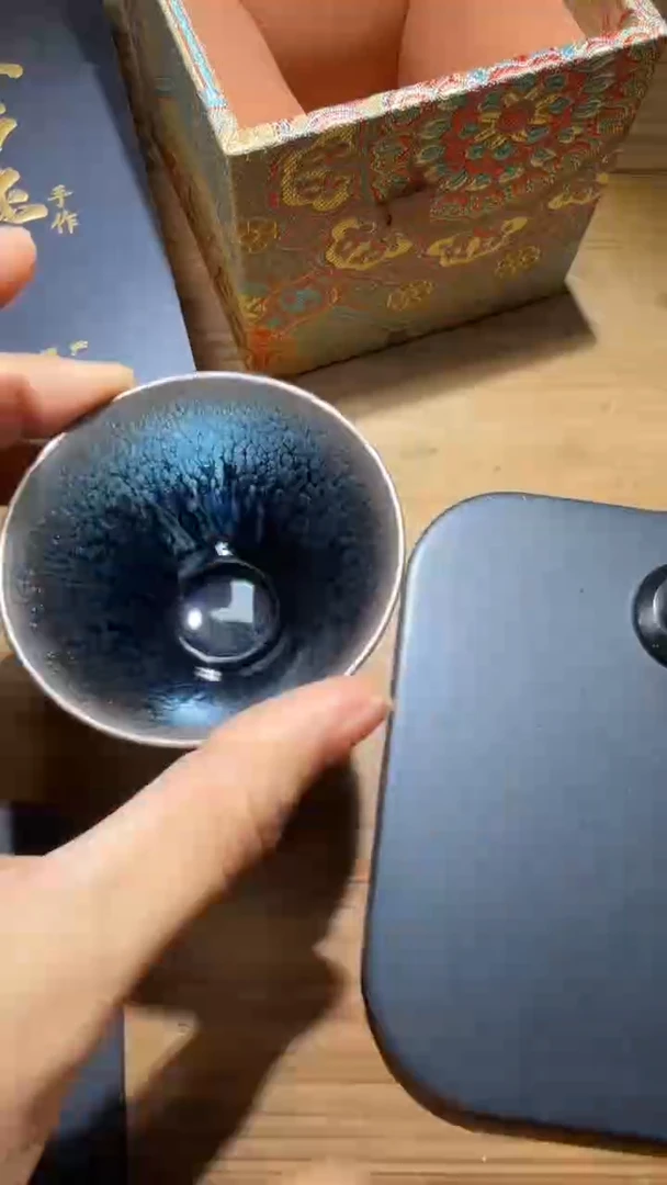 茶盏翁书杰建盏精品分享211