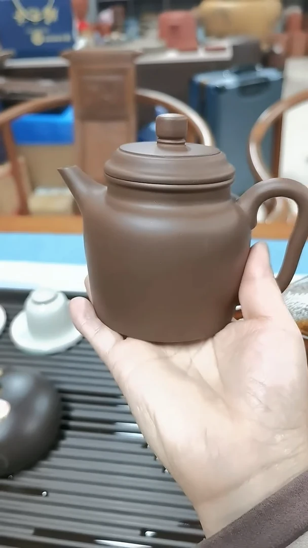 【闪购商品】紫砂紫砂高德忠壶 容量260cc