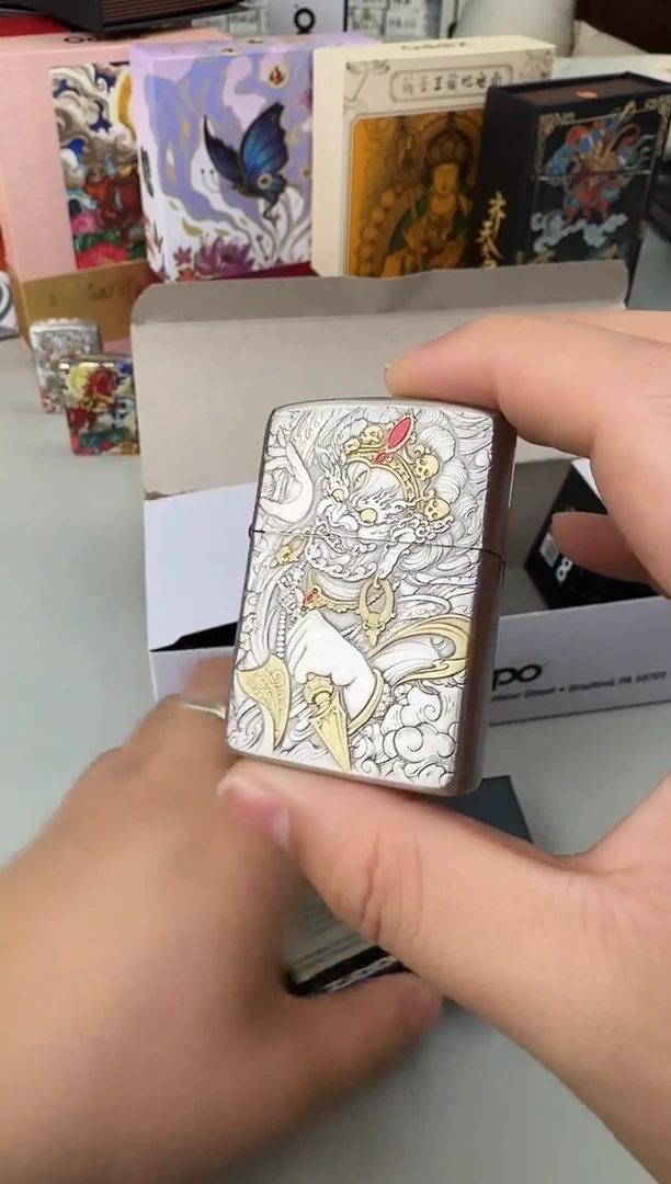铜大黑天-盔甲熏银鎏金（带证书）