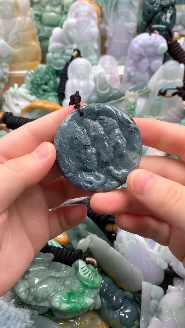 吊坠(不含链)未镶嵌翡翠1