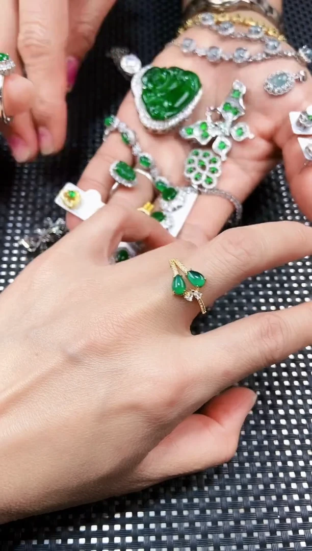 【闪购商品】翡翠戒指未镶嵌111111111