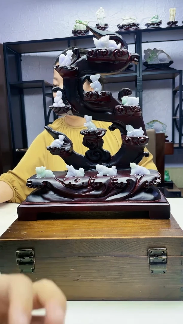 定制翡翠未镶嵌毛货07090041